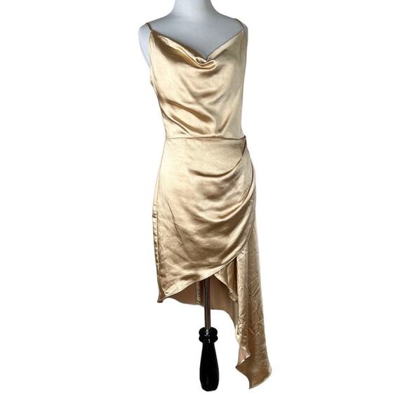 ELLIATT Jacinda Dress in Gold Size Small NEW NWT - Picture 7 of 10